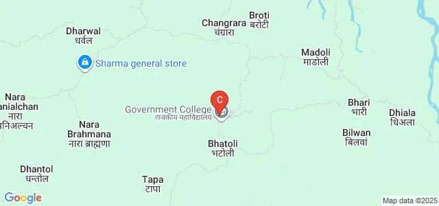 Government Degree College, Sugh Bhatoli Map