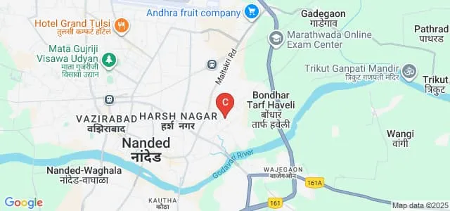 Adv MZ Siddiqui Law College, Nanded Map