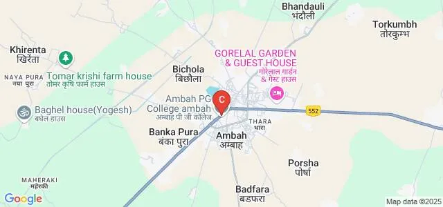 Ambah PG College, Morena Map