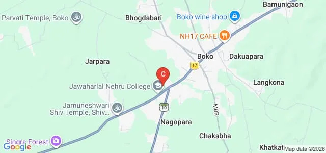 College of Education, Boko Map