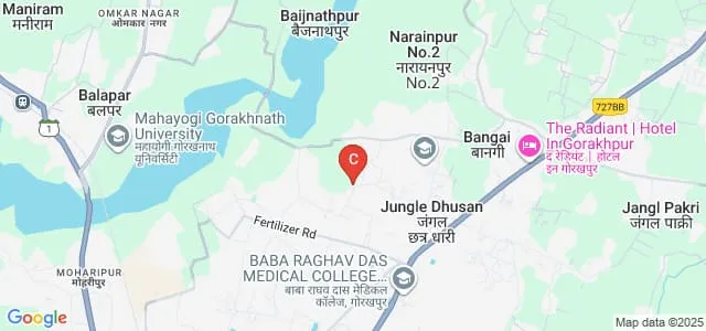 Dr BR Ambedkar Pooja College of Pharmacy, Gorakhpur Map