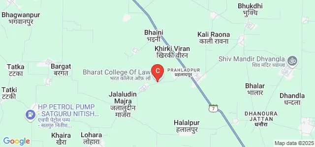Bharat Institute of Pharmacy, Kurukshetra Map