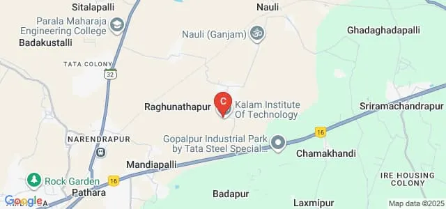 Kalam Institute of Technology, Berhampur Map
