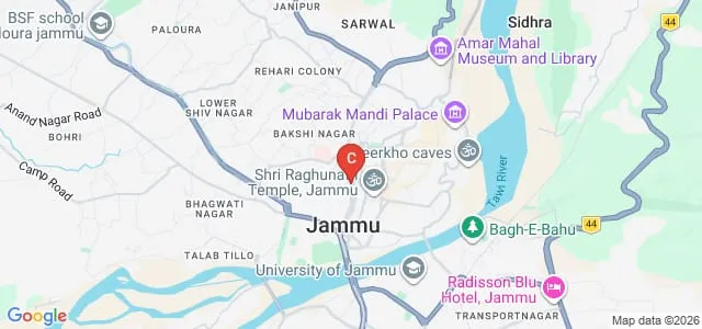 MIER College of Education, Jammu Map