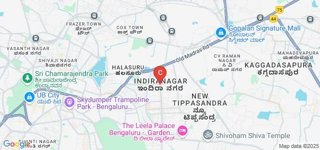 CNK Reddy College of Business Management, Bangalore Map