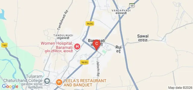 Government Ayurveda College and Hospital, Baramati Map