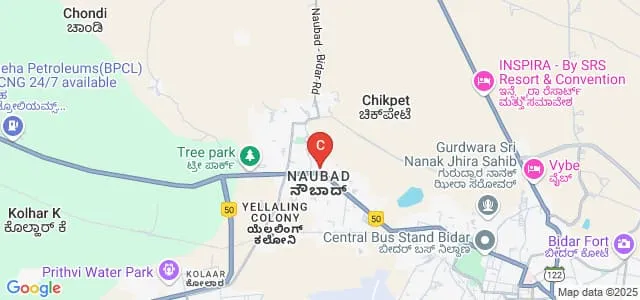 Government First Grade College, Naubad Map