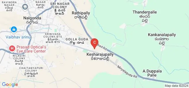 Mona College of Engineering and Technology, Nalgonda Map