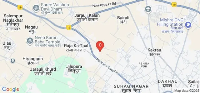 RK College of Systems and Management, Firozabad Map