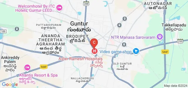 AC College of Law, Guntur Map