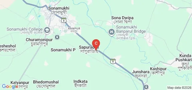 Aryan College of Education, Bankura Map
