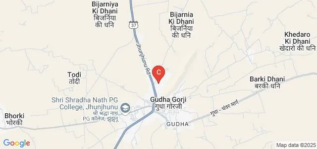 Shree Shyam PG College, Gudha Gorji Map