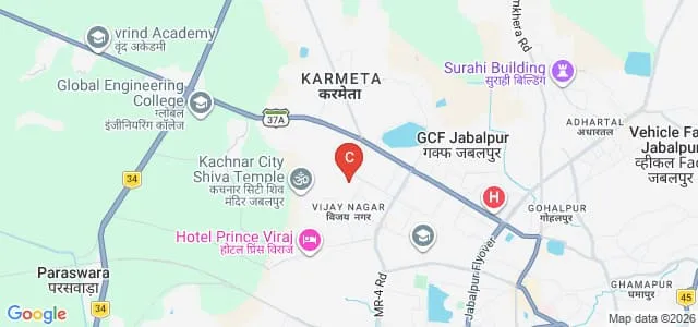 Vijyashree Educational Institute, Jabalpur Map