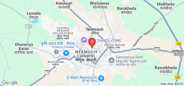 Dr Radhakrishnan College, Neemuch Map
