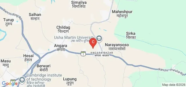 JD National B Ed College, Ranchi Map