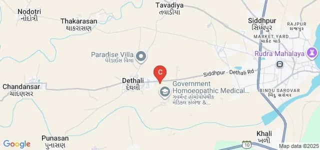 Siddhpur Dental College and Hospital, Siddhpur Map
