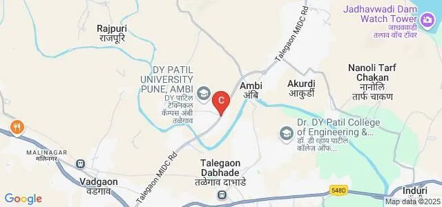 Dr DY Patil Technical Campus, Pune Map