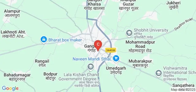 Kunwar Shekhar Vijendra Ayurved Medical College and Research Centre, Saharanpur Map