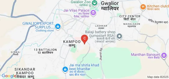 Government Ayurved College and Hospital, Banda Map