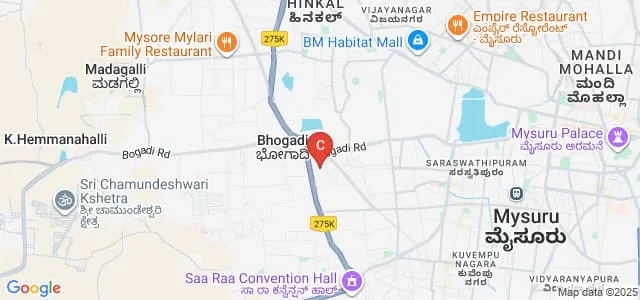 Amrita School of Arts and Sciences, Mysore Map