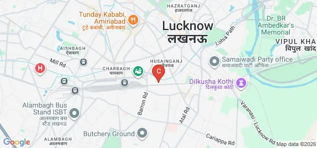 AP Sen Memorial Girls PG College, Lucknow Map