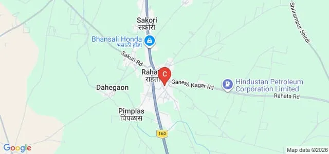 Shri Saibaba Institute of Engineering, Research and Allied Sciences, Ahmednagar Map