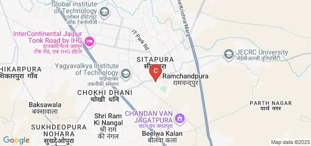 Swasthya Kalyan Institute of Medical Technology and Nursing Education, Jaipur Map
