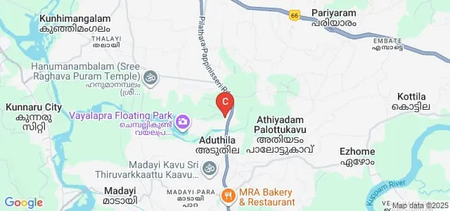 Crescent College of Nursing, Kannur Map