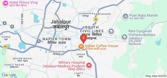 College of Veterinary Science and Animal Husbandry, Jabalpur Map