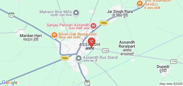 Keshav College of Education, Karnal Map