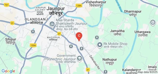 Shivani Gaurav Memorial Law College, Jaunpur Map
