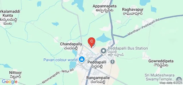 Trinity College of Engineering and Technology, Peddapalli Map