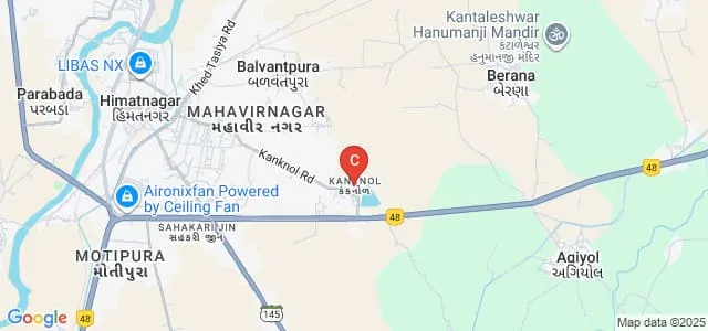Grow More Foundations Group of Institutions Faculty of Engineering, Sabarkantha Map