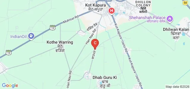 Baba Banda Bahadur College of Education, Faridkot Map