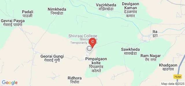 Shivraj Mahavidyalaya, Jalna Map