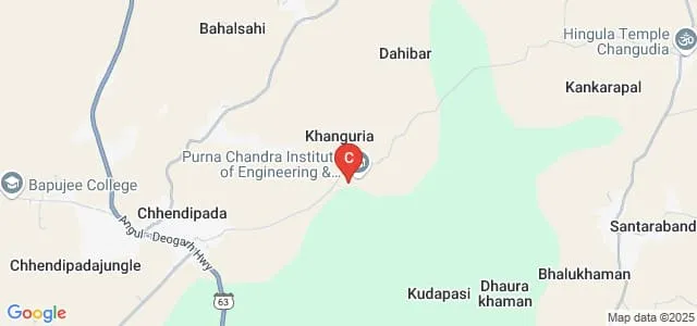 Purna Chandra Institute of Engineering and Technology, Angul Map