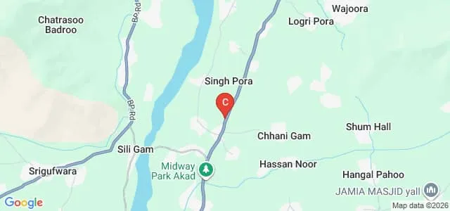 Shah I Hamadan College of Education, Pahalgam Map