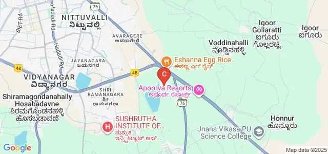 Jain Institute of Technology, Davangere Map