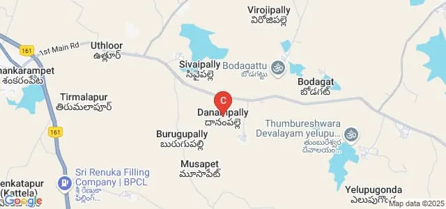 Srinivasa Pharamaceutical Institute and Centre for Research, Vikarabad Map