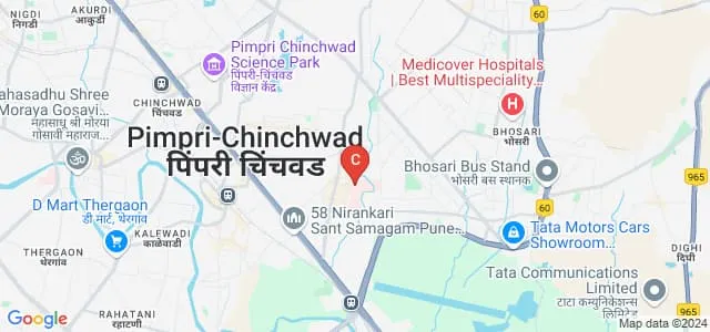Dr DY Patil School of Allied Health Sciences, Pune Map