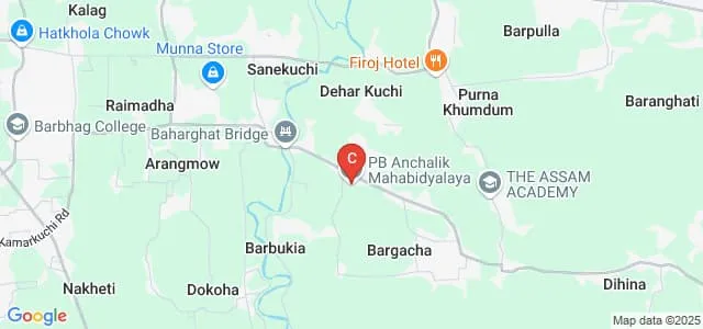 PB Anchalik Mahavidyalaya, Kamrup Map