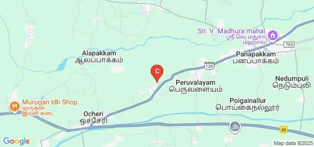 Sri Ramachandra Polytechnic College, Vellore Map