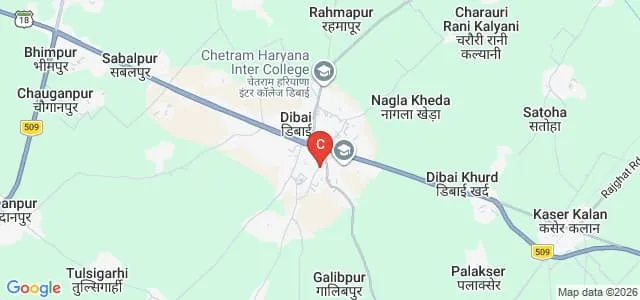 SSD Kanya Degree College, Dibai Map