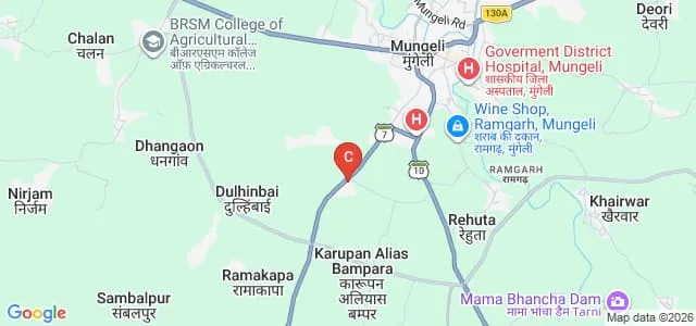 Dr JP Mishra Government Science College, Mungeli Map