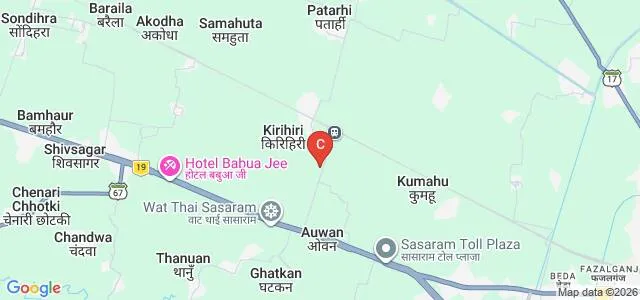 Shakuntalam Institute of Teacher Education, Rohtas Map