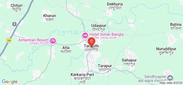 Basantika College of Education, Birbhum Map