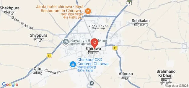 DSM Yoga and Naturopathy Medical College, Jhunjhunu Map