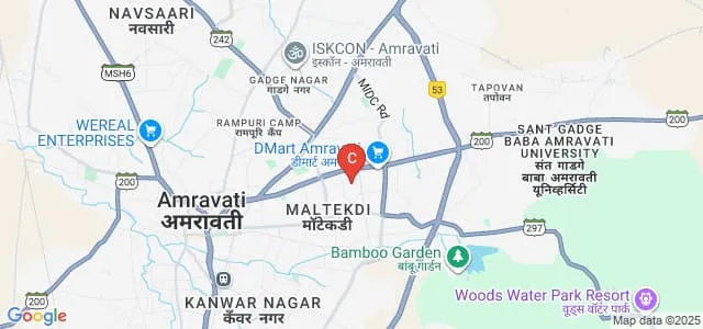 Vidyabharati College of Pharmacy, Amravati Map