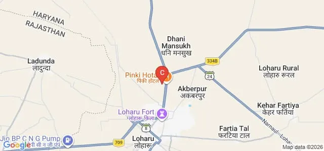 Rani Jhansi Laxmi Bai Government Polytechnic, Loharu Map