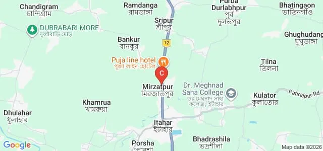 Maulana Abul Kalam Azad Teachers Training College, Uttar Dinajpur Map